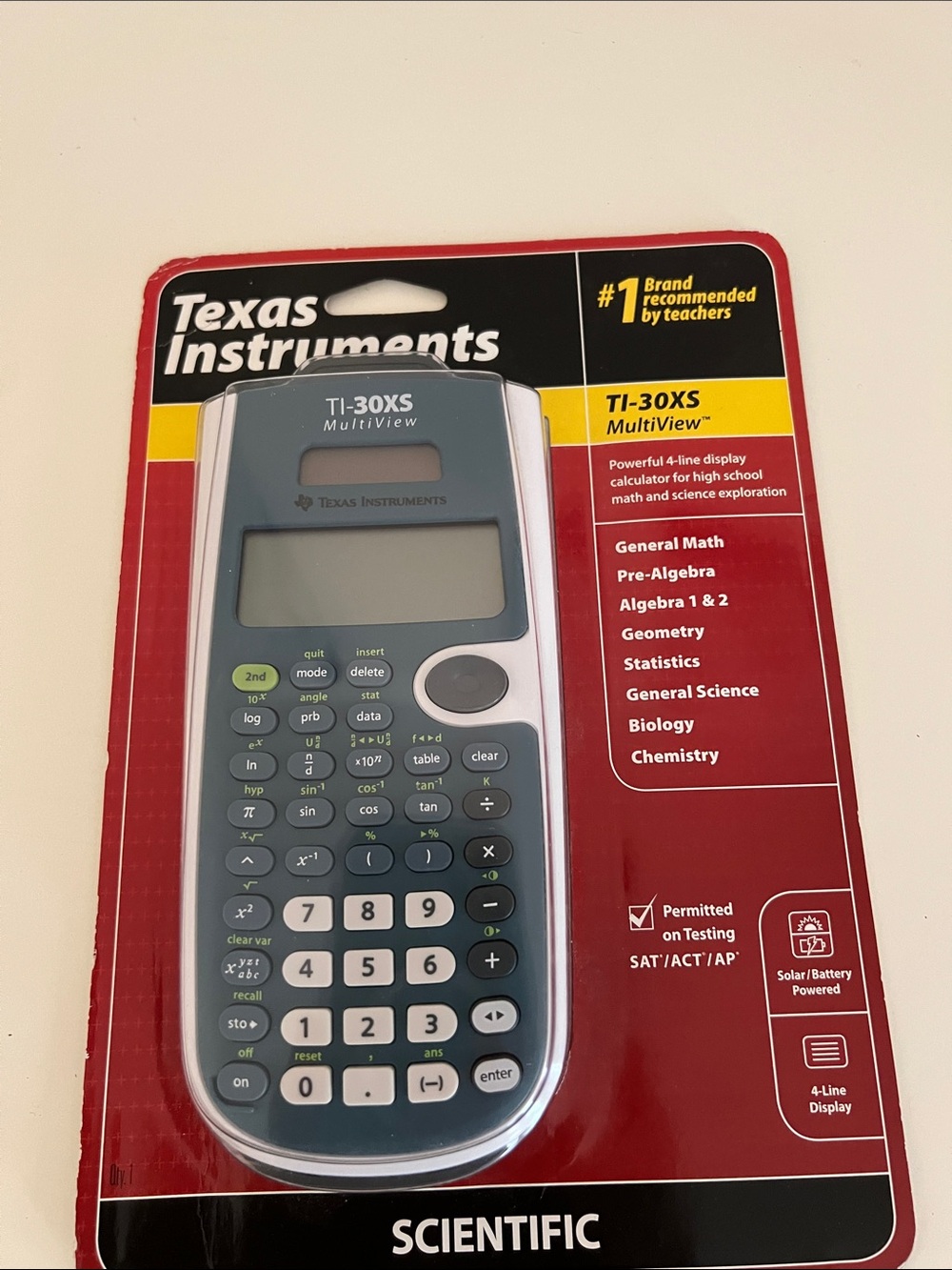 NWOT Texas Instruments Tl-30XS Mutiview